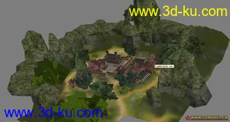 3D打印模型漂亮的场景的图片
