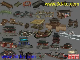 3D打印模型首发《武神》全部场景资源！（第二批） 100个独立文件的图片