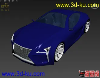 3D打印模型漂亮的小车的图片