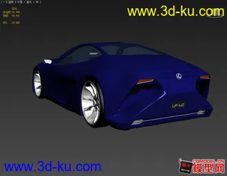 3D打印模型漂亮的小车的图片