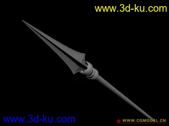 3D打印模型早期做的武器的图片
