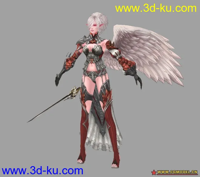 天堂II暗天使S装备模型的图片1