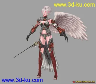 3D打印模型天堂II暗天使S装备的图片