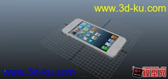 3D打印模型苹果5带obj和fbx的图片