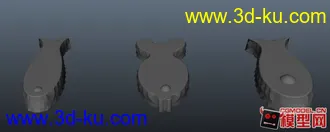 3D打印模型休闲凳   鱼状的图片