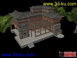 同福酒樓模型的图片