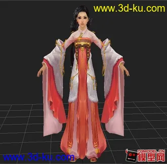 3D打印模型剑侠情缘三阳春雪外观~的图片