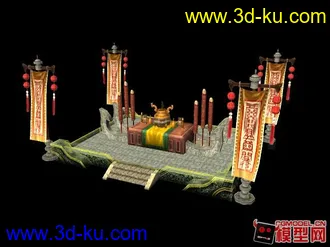 祭壇模型的图片