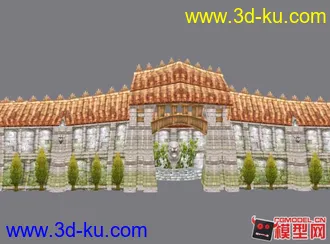 3D打印模型精美的游戏场景求带走的图片