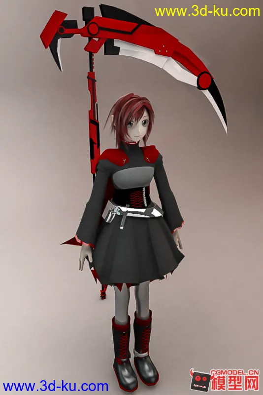 RWBY-Ruby改造头像版模型的图片2