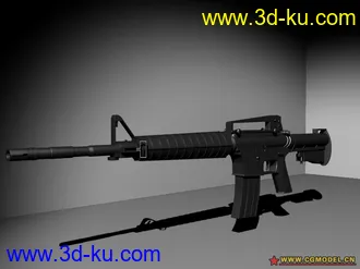 3D打印模型m16(精品高模)的图片