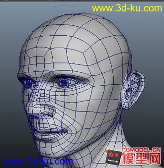 3D打印模型人头处女作，做了一天，第一次发帖请各位大神多多指点~！的图片