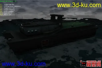 3D打印模型shinra cargo-ship scene的图片