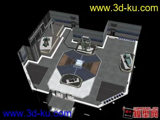 3D打印模型shinra 1st. floor scene的图片