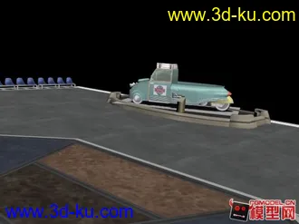 3D打印模型shinra 1st. floor scene的图片