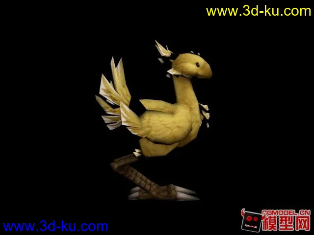 chocobo crisis core模型的图片2