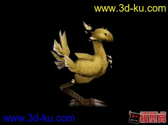 3D打印模型chocobo crisis core的图片