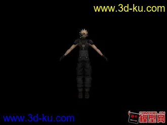 3D打印模型cloud 1st class---crisis core的图片