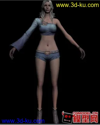 [◆ 写实类 ◆] Tera女性角色——裸模型的图片