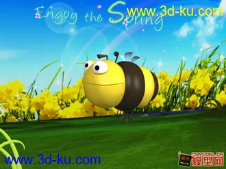3D打印模型小蜜蜂 蜜蜂的图片