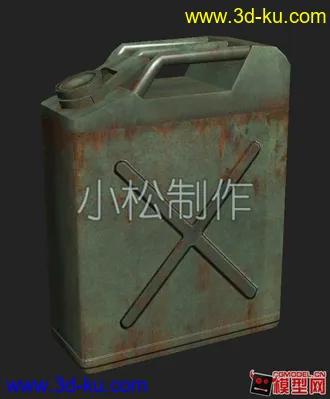 3D打印模型汽油桶  次时代！的图片
