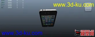 3D打印模型Iphone4s的图片