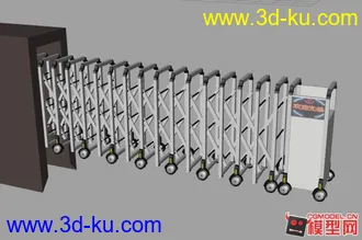 3D打印模型电动门的图片