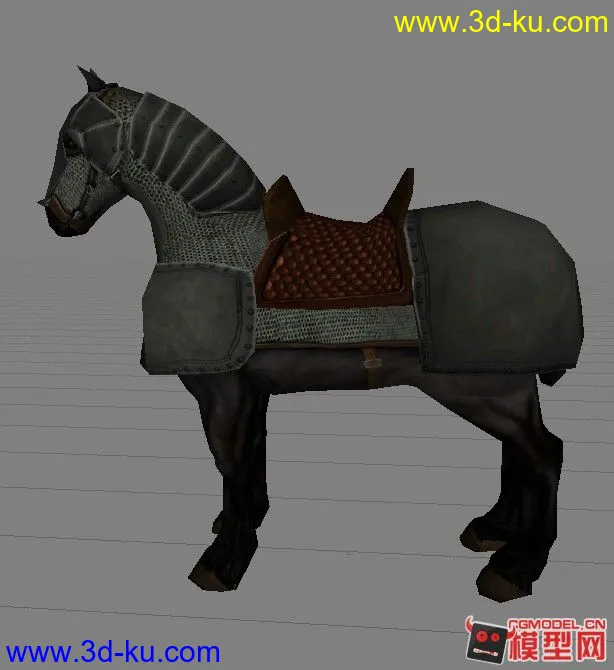 来自mount&blade的马类模型分享。的图片1