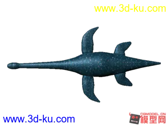 3D打印模型蛇颈龙简模，弄出来耍耍的图片