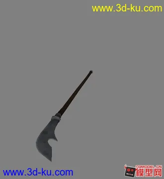 3D打印模型来自mount&blade的建筑武器分享-关刀演变篇。的图片