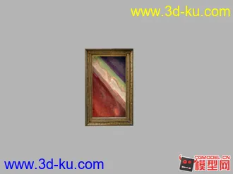 3D打印模型相框的图片