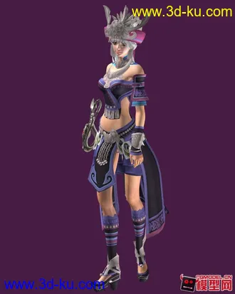 游戏角色mm模型的图片