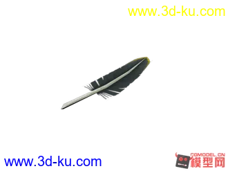 3D打印模型羽毛的图片