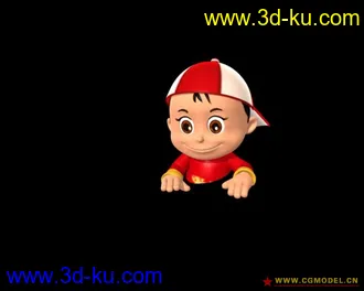 3D打印模型小孩子的图片