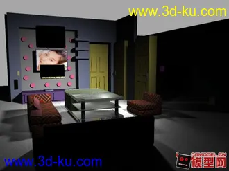 我家室内模型的图片