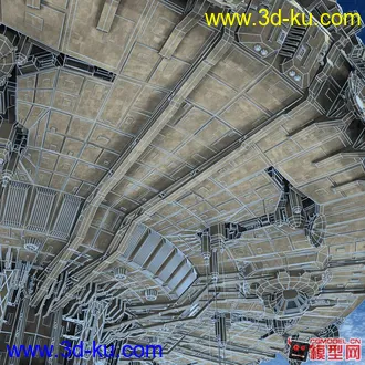 3D打印模型空间站obj，喜欢的拿了的图片