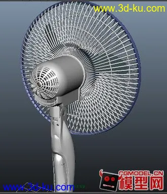 3D打印模型电扇的图片