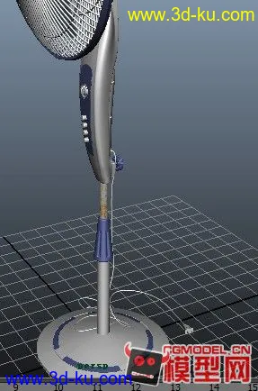 3D打印模型电扇的图片