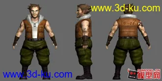 3D打印模型Q版大兵的图片