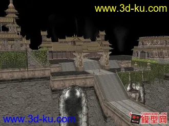 少林寺門派場景模型的图片