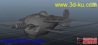 3D打印模型卡通飞机的图片