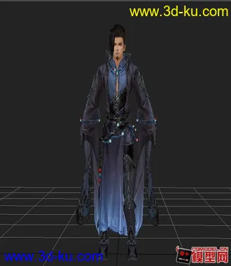 3D打印模型剑网三墨韵清髓外观爷们的图片