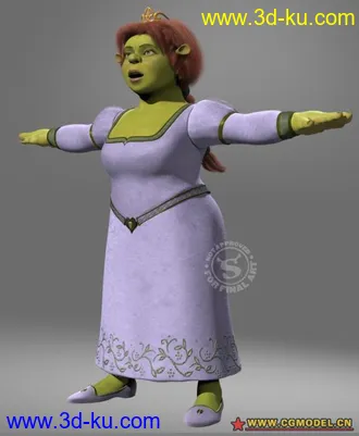 怪物史瑞克 精细模型的图片