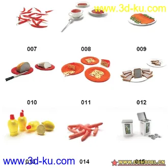 三维食材模型~1的图片
