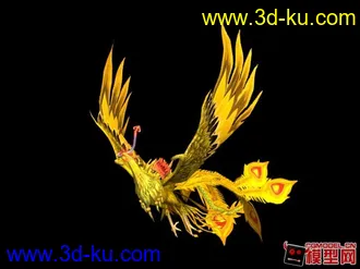 3D打印模型朱雀补传贴图的图片