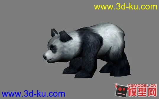 一个熊猫模型的图片1