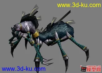 3D打印模型蜘蛛的图片