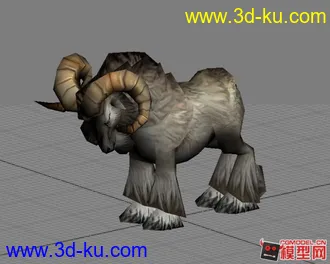 3D打印模型山羊的图片