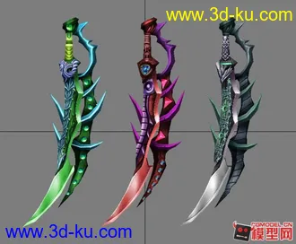 3D打印模型刀的图片