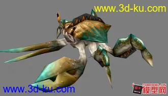 3D打印模型螃蟹的图片